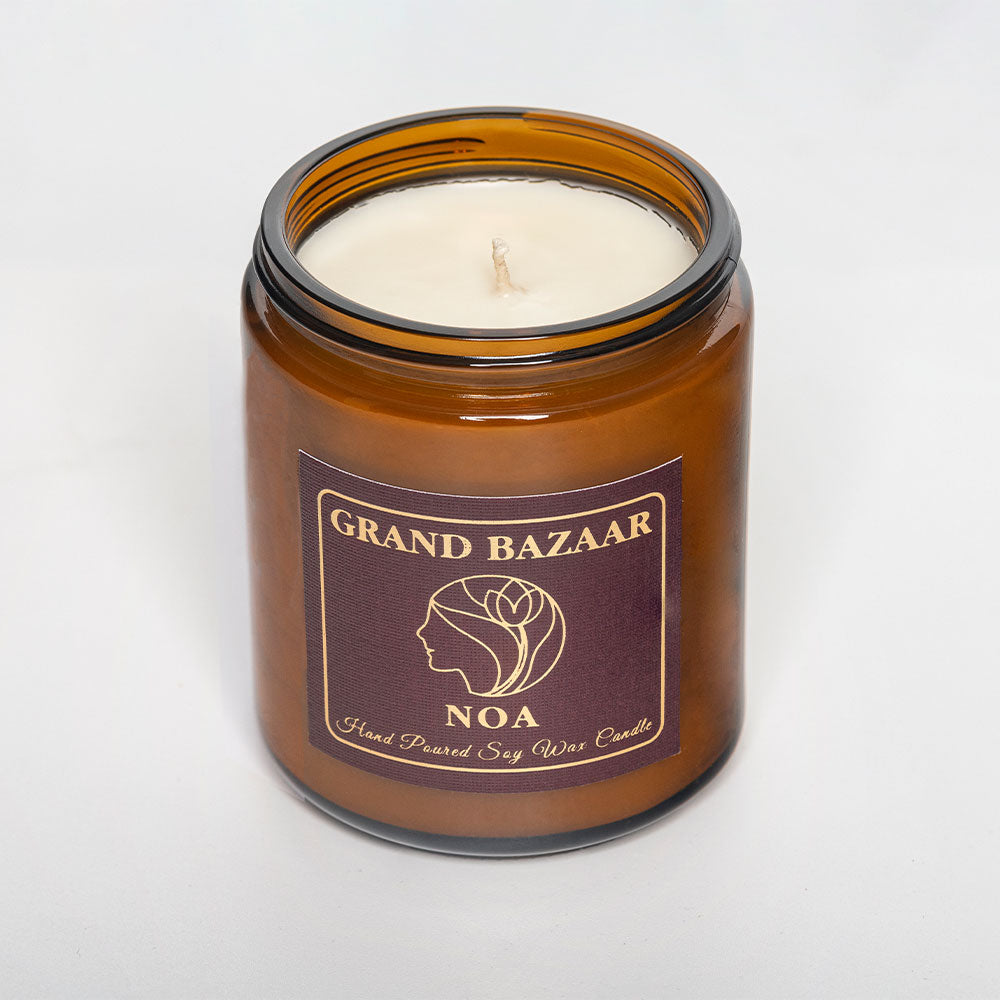 Grand Bazaar Scented All Natural Soy Wax Candle