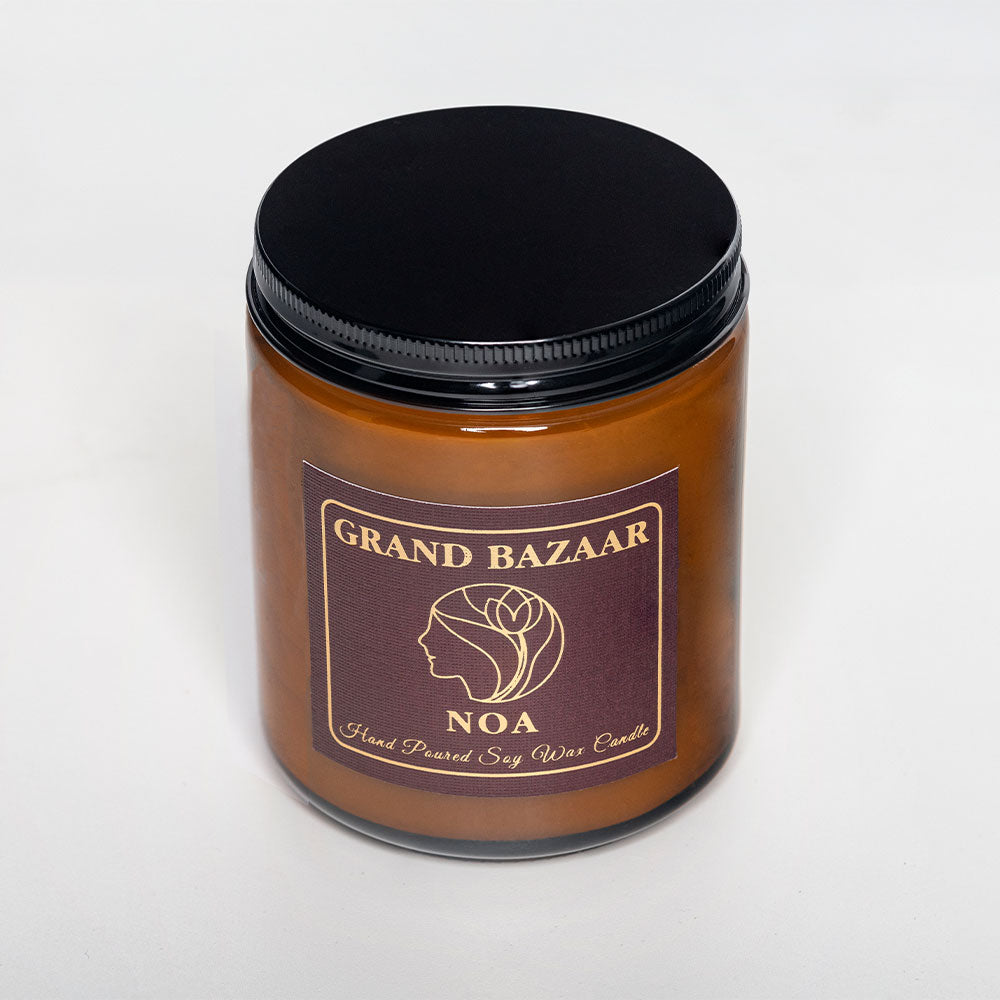 Grand Bazaar Scented All Natural Soy Wax Candle