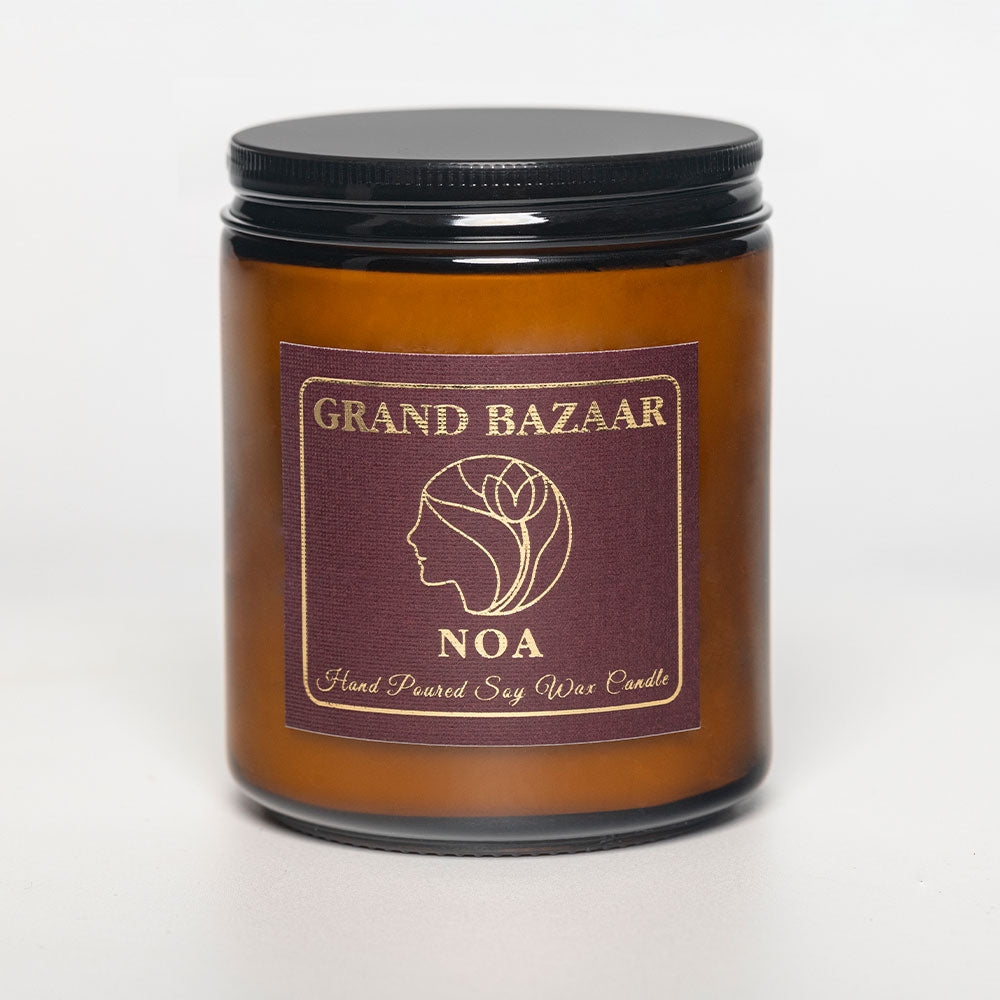 Grand Bazaar Scented All Natural Soy Wax Candle