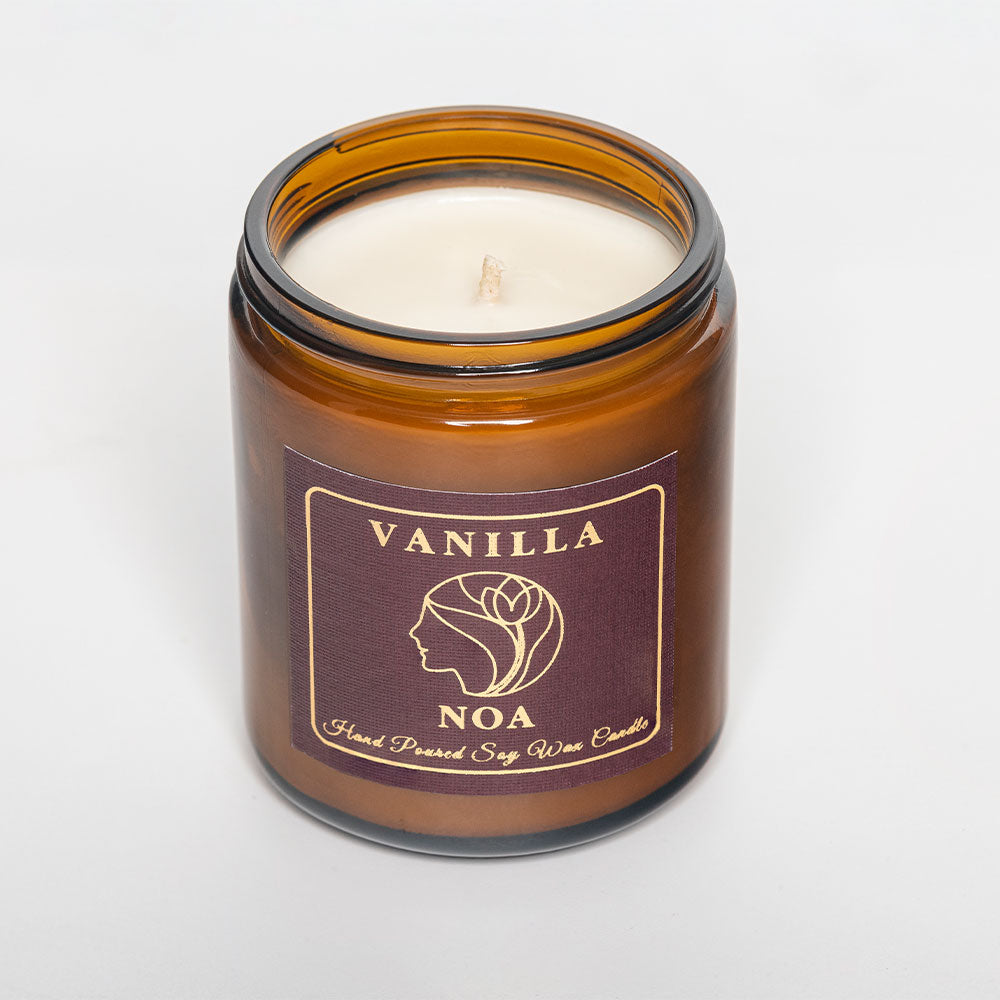 Vanilla Scented All Natural Soy Wax Candle
